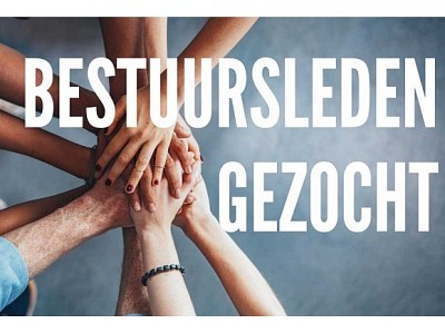 Wij zoeken 2 nieuwe bestuursleden